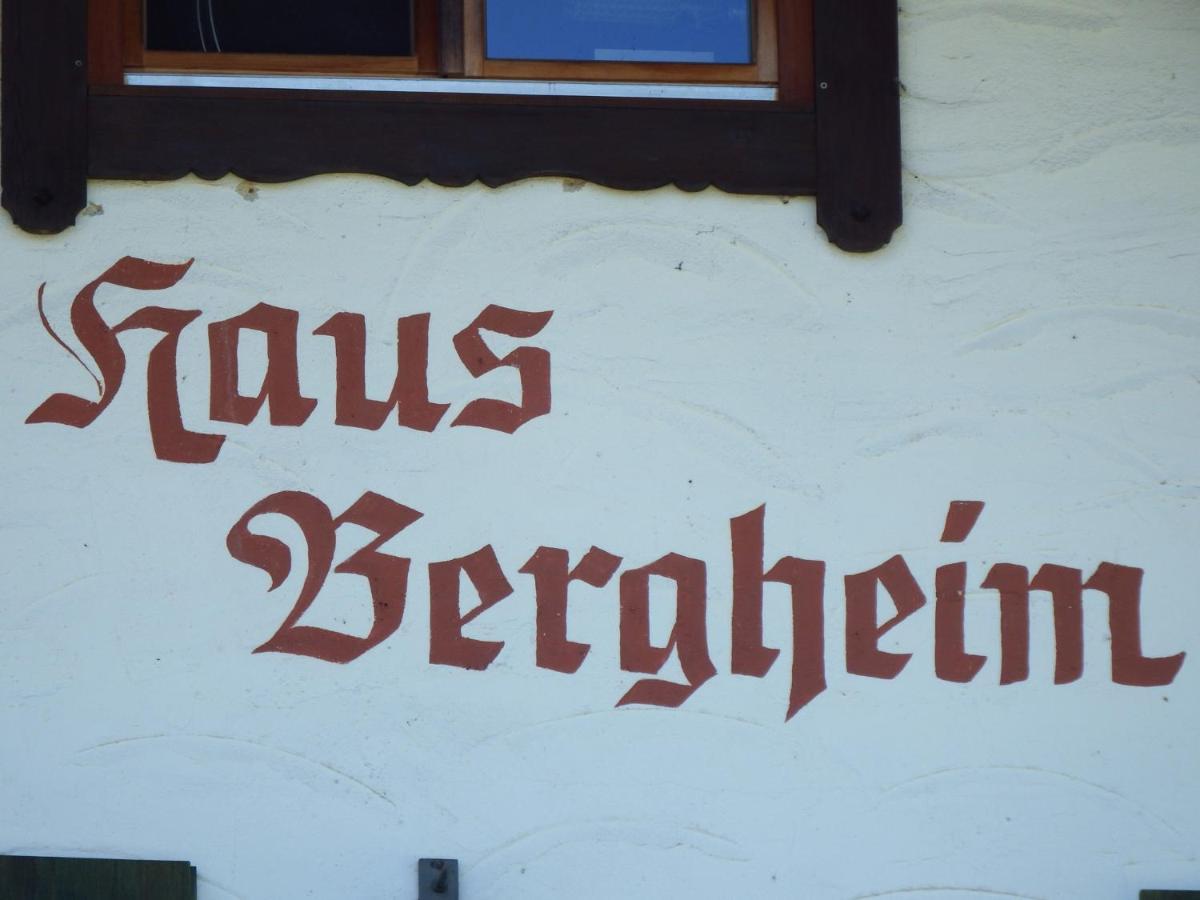 Апартаменты Haus Bergheim Бишофсвизен Экстерьер фото